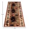 Masada Rugs Kodiak Collection Cabin/Lodge Area Rug Mat with Bear and Cub Scene